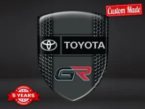 Toyota Emblèmes Auto Perso Style Max Durable Pro Édition